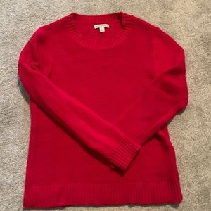 JCrew Merchantile Red Sweater